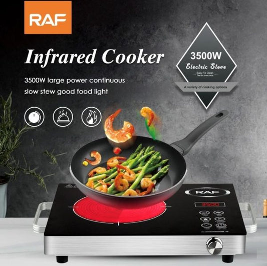 Raf Electric Stove, Infrared Cooker, Hotplate, Electric Chula – 3500 Watts